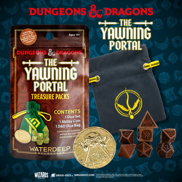 Dungeons & Dragons The Yawning Portal Treasure Pack - Bards & Cards