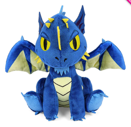 Dungeons & Dragons Blue Dragon Phunny Plush - Bards & Cards