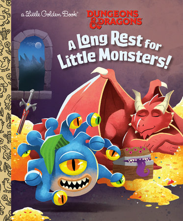 Dungeons & Dragons: A Long Rest for Little Monsters (A Little Golden Book) - Bards & Cards