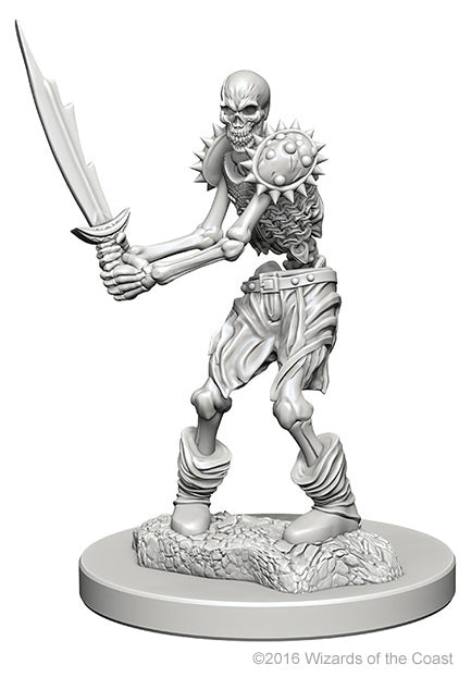 Dungeons & Dragons Nolzur's Marvelous Unpainted Miniatures: W01 Skeletons - Bards & Cards
