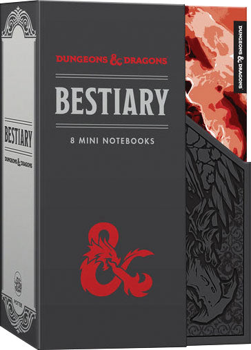 Dungeons & Dragons: The Bestiary Notebook Set - Bards & Cards