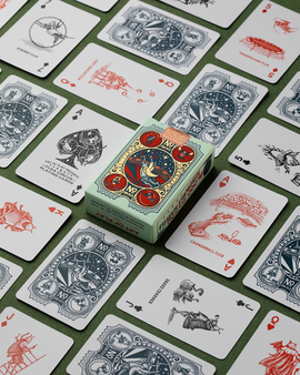 Flea Circus Playing Cards - Bards & Cards