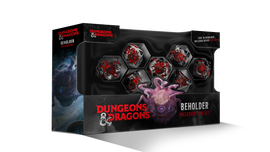 Dungeons & Dragons Beholder Resin Dice Set - Bards & Cards