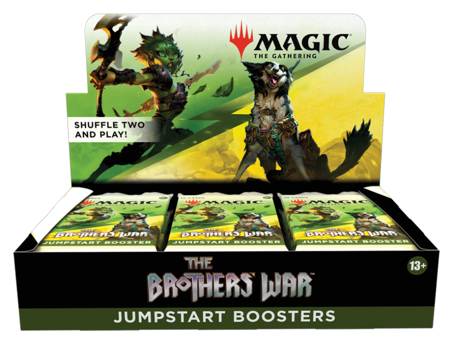 The Brothers' War - Jumpstart Booster Display - Bards & Cards