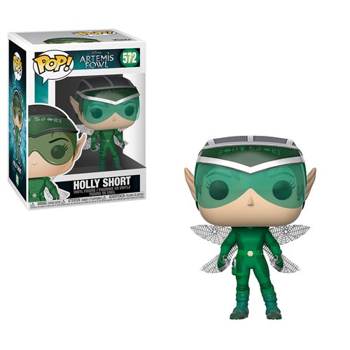 Funko POP! Artemis Fowl - Holly Short Vinyl Figure #572 - Bards & Cards