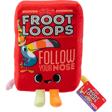 Funko: Kelloggs Froot Loops Cereal Box Plush - Bards & Cards