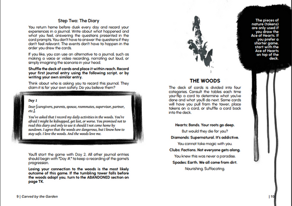 Carved by the Garden - Bards & Cards