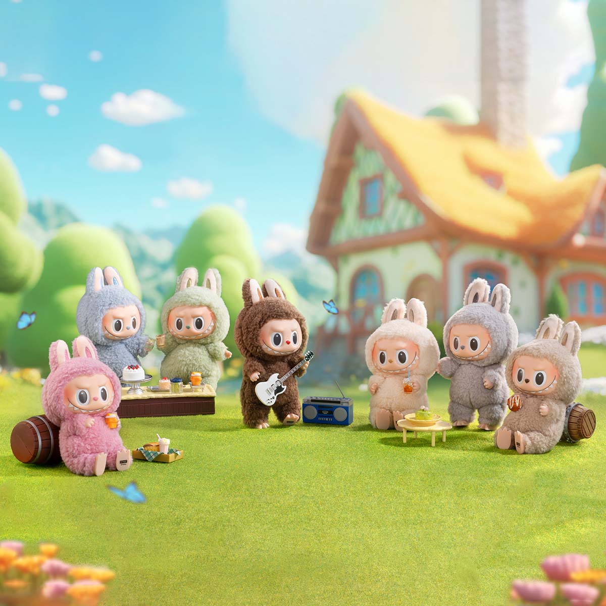 THE MONSTERS - Exciting Macaron Vinyl Face Blind Box - Bards & Cards