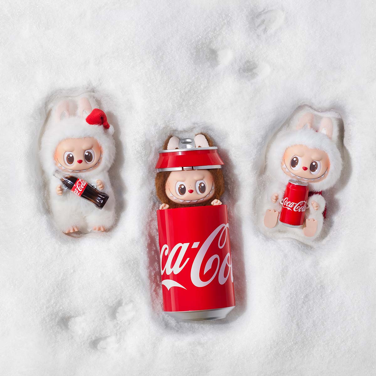 Coca-Cola THE MONSTERS VINYL FACE 2個セット POP MART THE MONSTERS COCA-COLA SERIES-Vinyl Face Blind Box