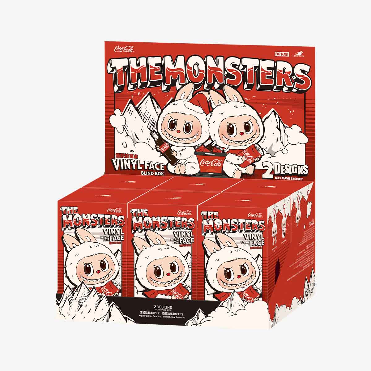 Coca-Cola THE MONSTERS ブラインドボックス THE MONSTERS - Coca-Cola Series Vinyl Face Blind Box | Bards
