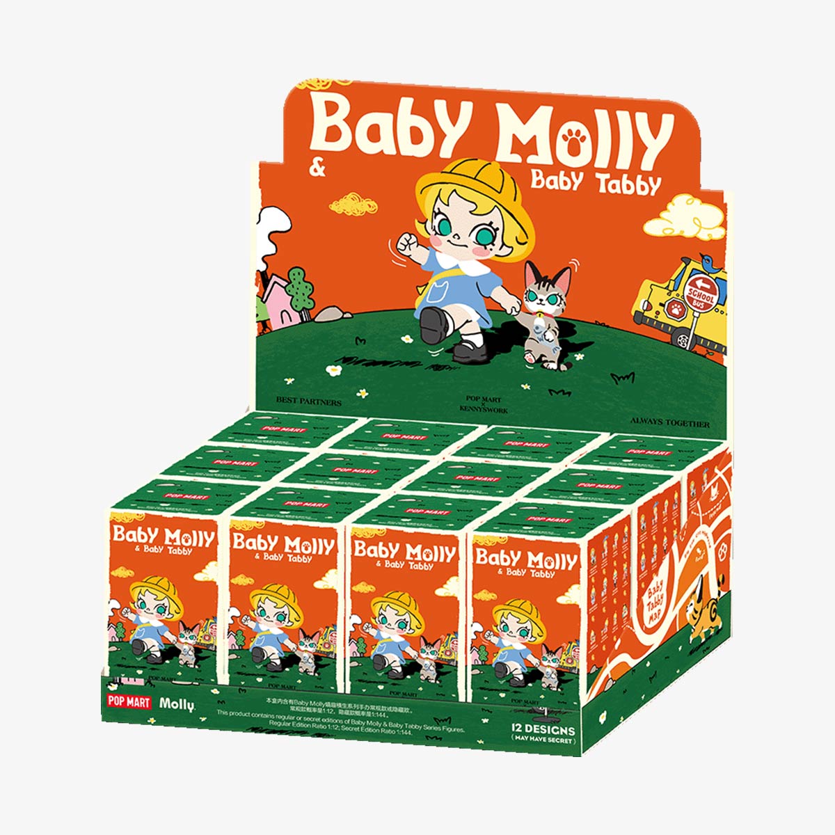 Baby Molly & Baby Tabby Series Blind Box | Bards & Cards