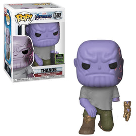 Funko POP! Avengers: Endgame - Thanos (Detachable Arm) Vinyl Figure #592 2020 Spring Convention Exclusive - Bards & Cards