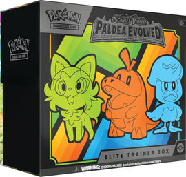 Scarlet & Violet: Paldea Evolved - Elite Trainer Box - Bards & Cards
