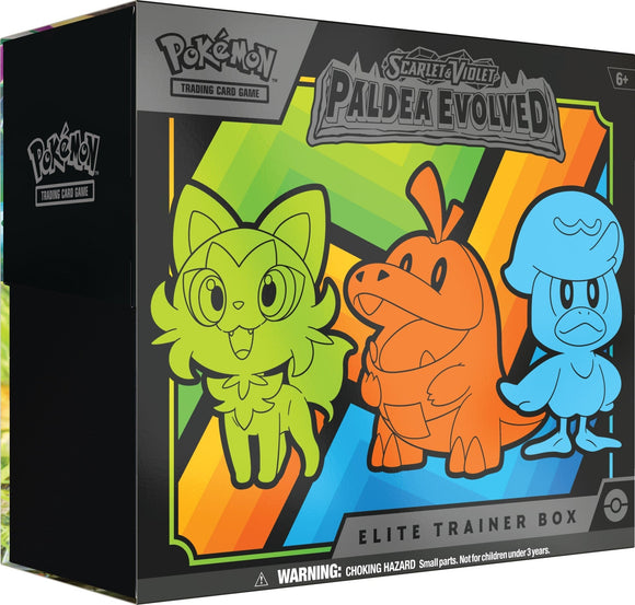 Scarlet & Violet: Paldea Evolved - Elite Trainer Box - Bards & Cards