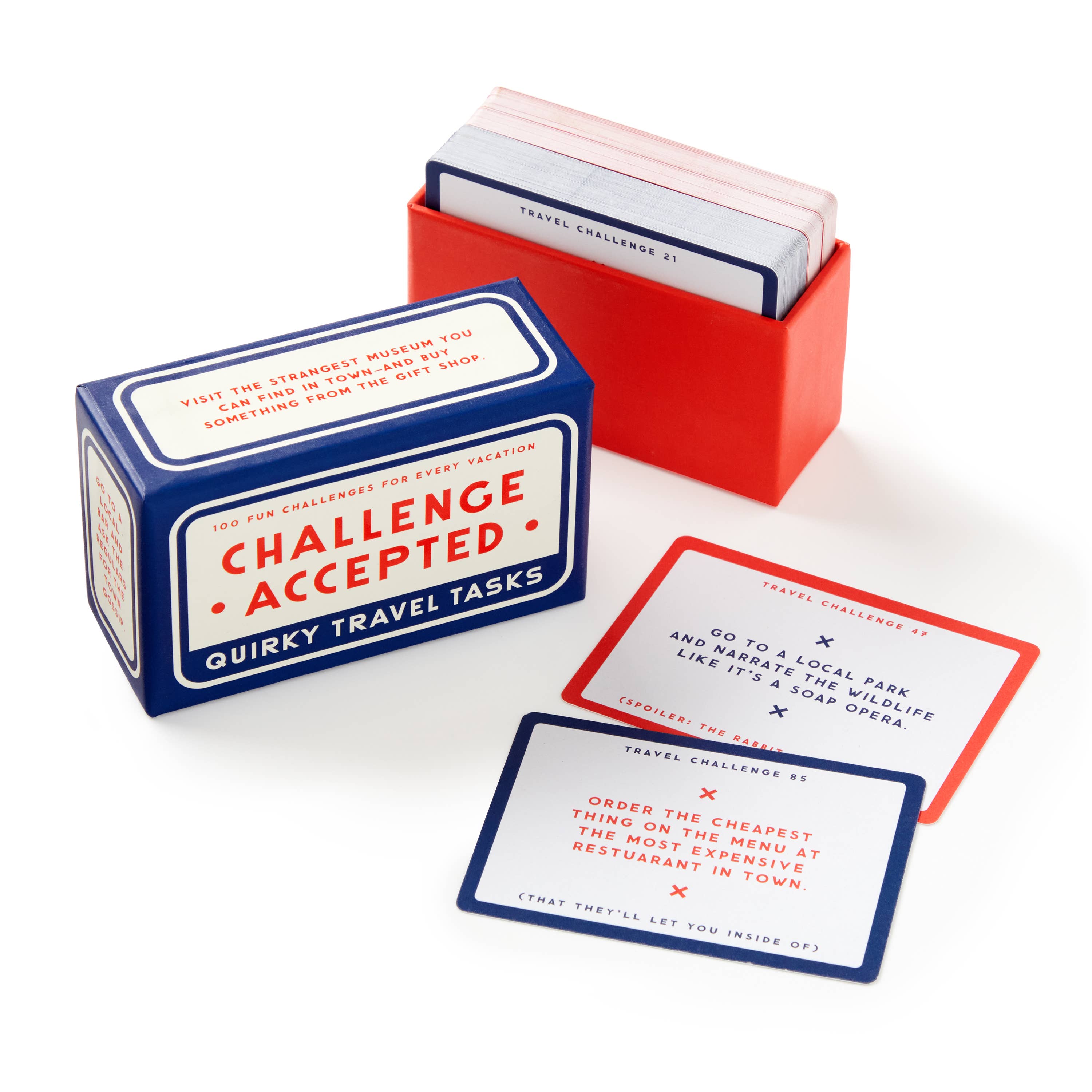 Challenge Accepted Travel Tasks Card Deck - Bards & Cards