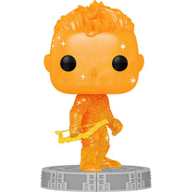 Funko Pop! Avengers Infinity Saga: Hawkeye Orange Artist Series - Bards & Cards