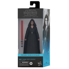 Star Wars: The Black Series - Rey: Dark Side Vision (Rise of Skywalker) 6-Inch Action Figure - Bards & Cards