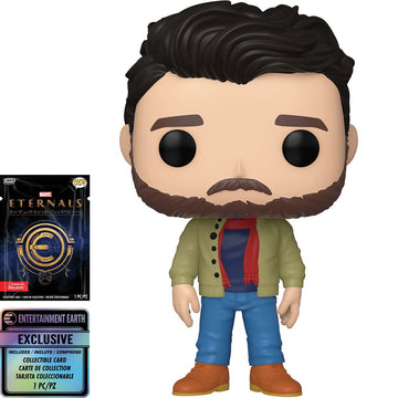 Funko Pop! Eternals: Dane Whitman with Collectible Card - Entertainment Earth Exclusive - Bards & Cards