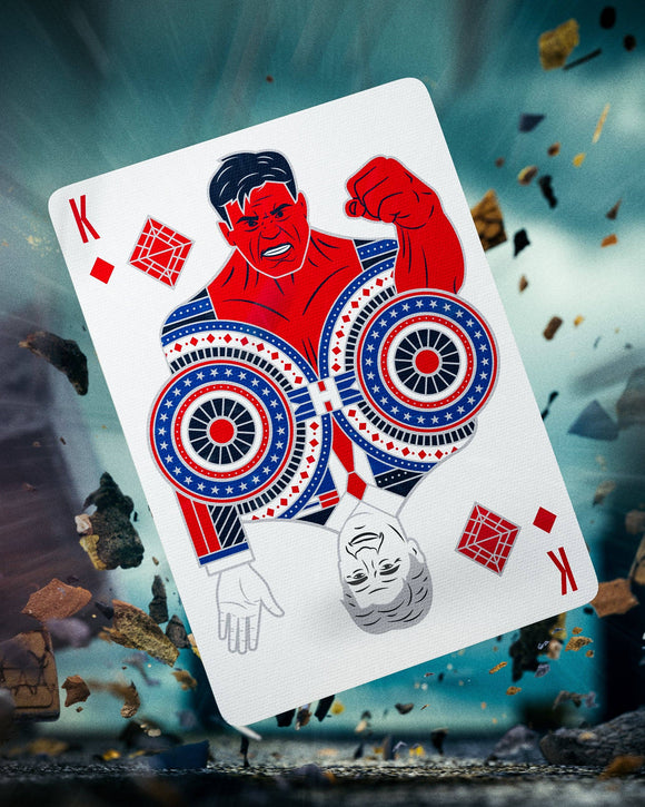 Captain America Playing Cards - Bards & Cards