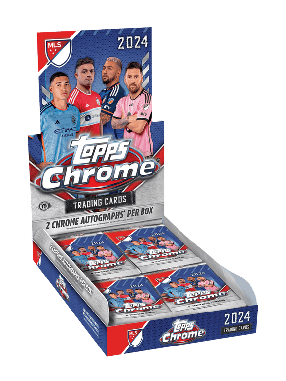 2024 Topps Chrome Soccer - Hobby Box