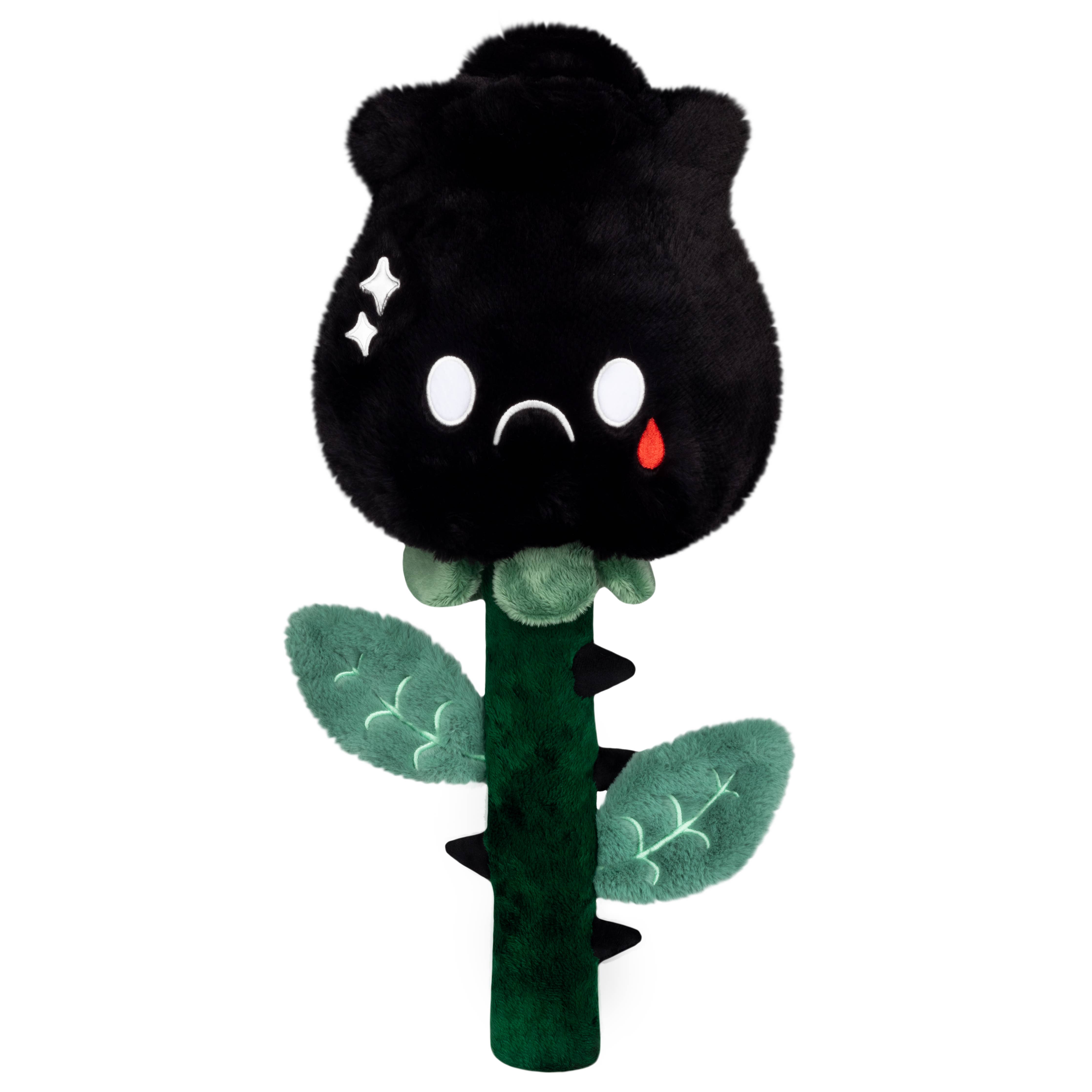 Squishable Black Rose - Bards & Cards