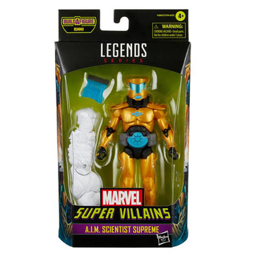 Super Villians Marvel Legends - A.I.M. Scientist Supreme 6-Inch Action Figure (Xemnu Build-A-Figure) - Bards & Cards