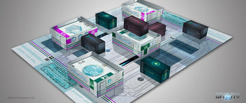 Infinity Scenery Pack Support Structures - Bards & Cards