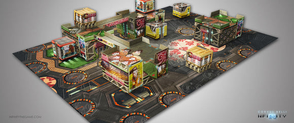 Infinity Scenery Pack Support Structures - Bards & Cards