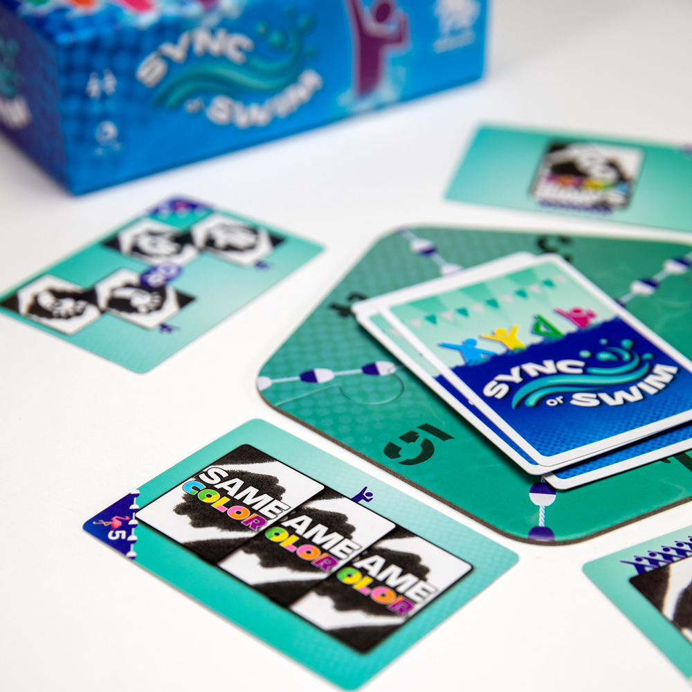 Sync or Swim - A Teamwork-Based Synchronized Swimming Card Game - Bards & Cards