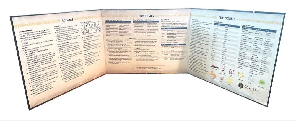 Cosmere RPG: Stormlight GM Screen - 0