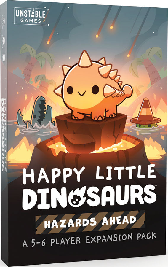 Happy Little Dinosaurs: Hazards Ahead Expansion - Bards & Cards