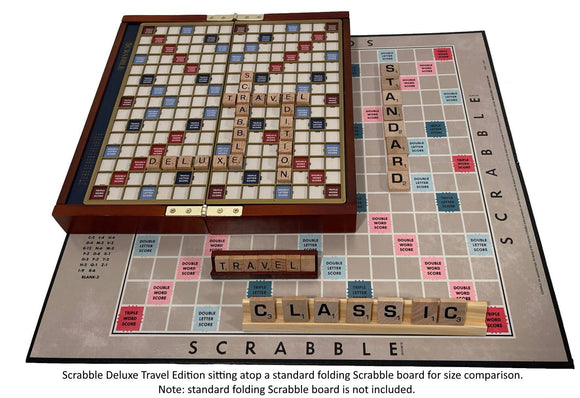 Scrabble Deluxe Travel Edition - Bards & Cards
