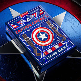 Captain America Playing Cards - Bards & Cards