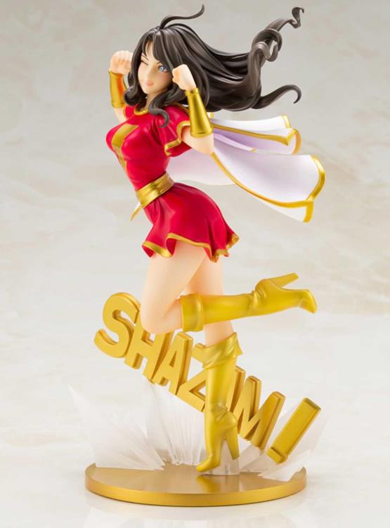 KOTOBUKIYA Bishoujo: DC Comics Shazam! Family Mary Statue - Bards & Cards