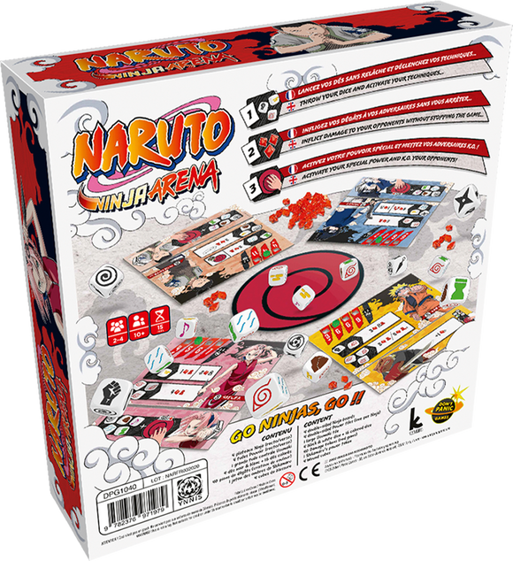 Naruto Ninja Arena - New Format - Japanime Games - Bards & Cards