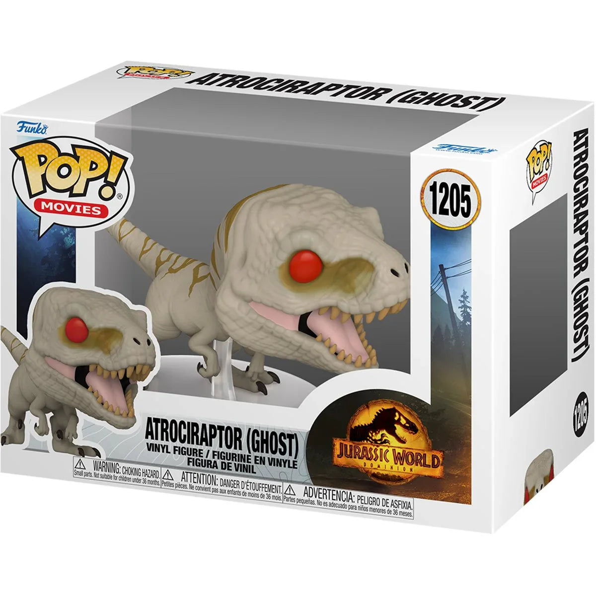Funko Pop! Jurassic World: Dominion - Atrociraptor (Ghost) - 0