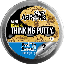 Crazy Aaron's Thinking Putty - Treasure Surprise 2" Tin - Bards & Cards