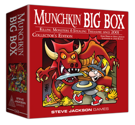 Munchkin Big Box plus Big Box Loot - Bards & Cards