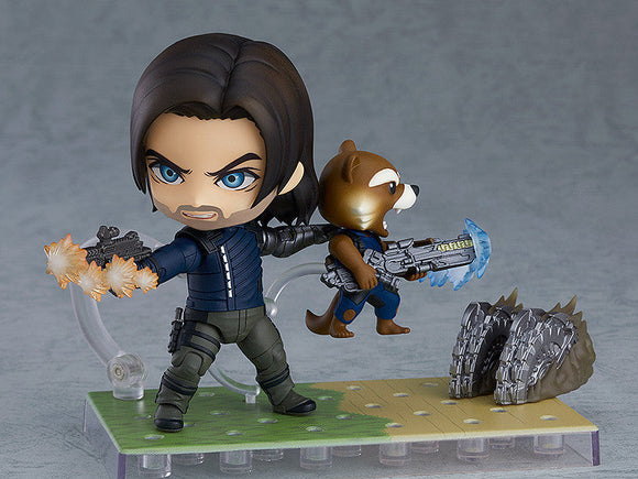 Good Smile Company: Nendoroid: Avengers: Infinity War - Winter Soldier Infinity Edition Deluxe Version #1127-DX - Bards & Cards