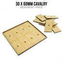 30mm x 60mm Cavalry Movement Trays-1