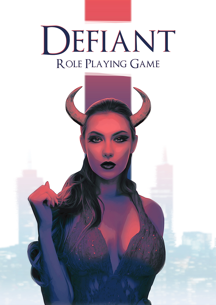 Defiant RPG Core Rulebook (Hardcover) - Bards & Cards
