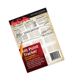Stat Trackers - Hit Point Tracker Pads for Any RPG System - Bards & Cards
