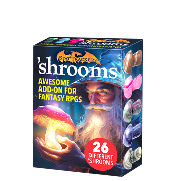 ‘Shrooms (D&D / Fantasy RPG accessory) - Bards & Cards