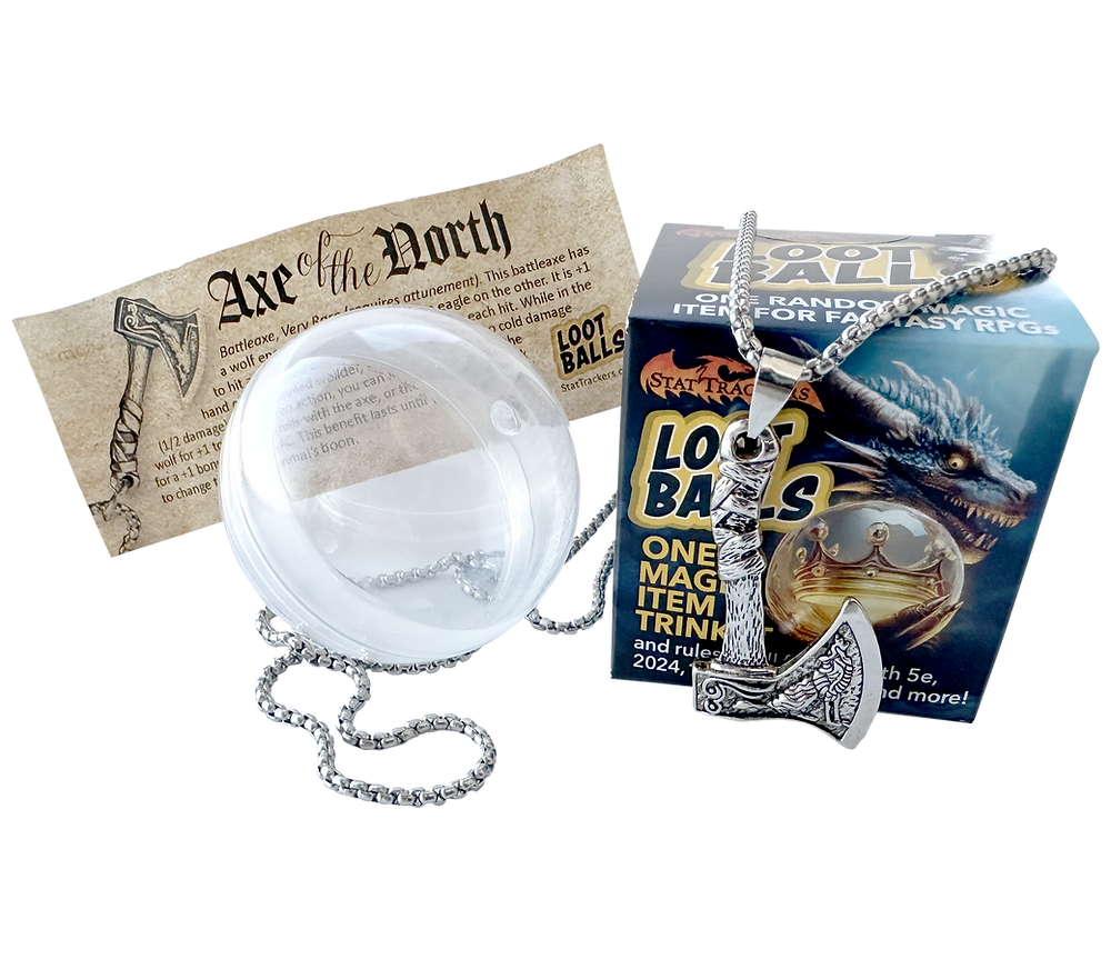 Loot Balls: Magic Item Mystery Packs