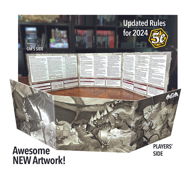 Stat Trackers - Custom DM Screen for D&D 5th Edition (2024) - 0