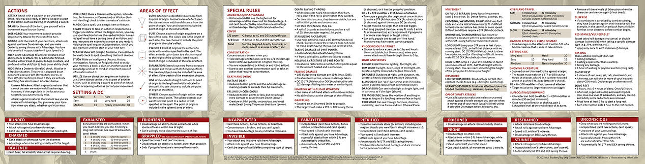 Stat Trackers - Custom DM Screen for D&D 5th Edition (2024)