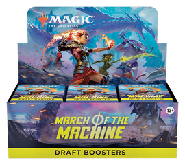 March of the Machine - Draft Booster Display - Bards & Cards