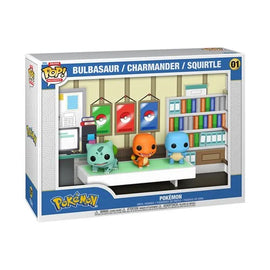 Pokemon Bulbasaur Charmander Squirtle Deluxe Funko Pop! - Bards & Cards