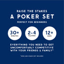 Raise The Stakes Poker Game Set - Bards & Cards