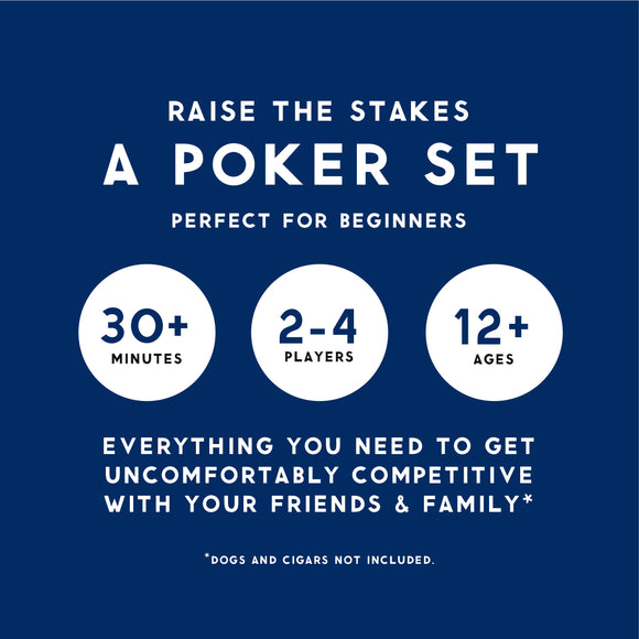 Raise The Stakes Poker Game Set - Bards & Cards